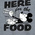 thumbnail image 3 of Disney - Mickey & Friends - Mickey Eating Noodles - Here for the Food - Women's Racerback Tank Top, 3 of 5