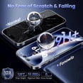 thumbnail image 3 of Protector de pantalla Fonowlo de cristal templado para iPhone 16/15 Plus, 3 of 8