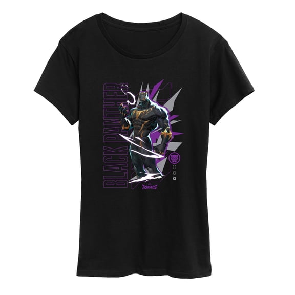 Marvel Rivals - Black Panther Rivals - Women's Short Sleeve Graphic T-Shirt