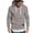 Dark Gray, variant on FchengtaiS Men's Fleece Hoodies Drawstring Long Sleeve Sweatshirts Casual Athletic Warm Pullovers for Fall Winter with Pocket