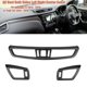thumbnail image 2 of 3pcs Car Ac Vent Center Air Conditioning Outlet Cover Trim For J11 X Trail T32 2014-2020, 2 of 5