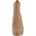 thumbnail image 2 of Cole Haan Remi Platform Light Whiskey Suede Almond Toe Pull On Ankle Boots (Light Whiskey Suede, 10), 2 of 6