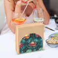 thumbnail image 3 of Yayeee Napkin Holder for Table Kitchen Paper Tissue Organization, Art Water Lilies Pattern, 3 of 8
