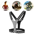thumbnail image 3 of Chaleco Reflectante LED WDOplteas para Correr Hombres Mujeres Seguridad Negro, 3 of 5