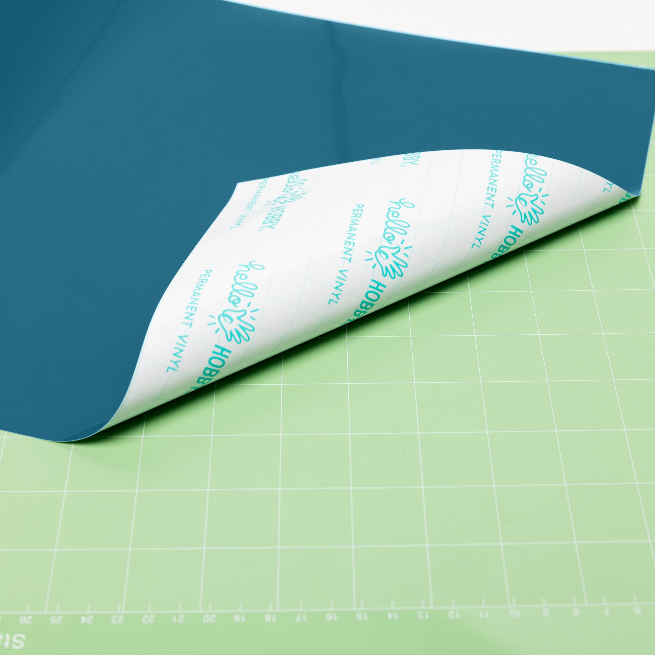 (4 pack) Hello Hobby 12" x 4' Dark Teal Permanent Craft Vinyl Roll