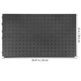thumbnail image 4 of OULII 1Set Pegboard Accessory Iron Black Pegboard Storage for Craft Room Users, 4 of 8