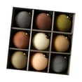 thumbnail image 4 of 9 piezas de adornos para árboles de Navidad, bolas de Navidad, colgantes con abalorios, adornos decorativos para colgar como recuerdo de fiesta de 9 piezas 9 colores, 4 of 8