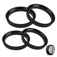 thumbnail image 6 of 4pcs Car Hub Centric Rings Car Wheel Bore Center Plastic Spacer Ring 66.6mm OD To 57.1mm ID Wheel Center Cap, 6 of 6