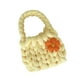 thumbnail image 3 of Bolso de crochet para mujer, con asa superior, elegante y suave, para fiesta de trabajo. amarillo, 3 of 9