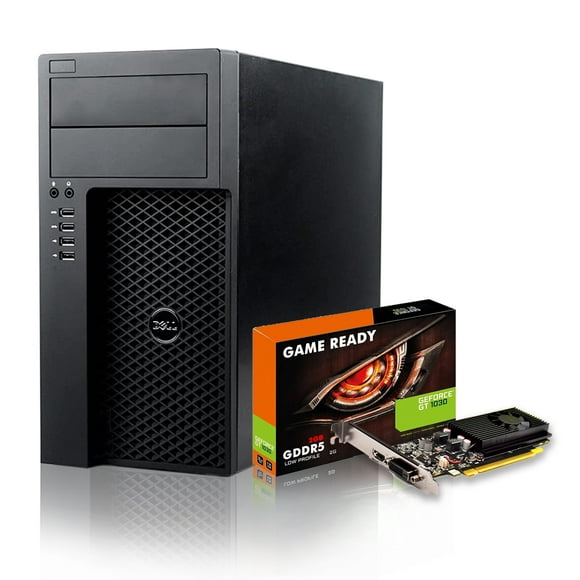 Dell Precision ~ Basic Gaming Computer Desktop ~ NVIDIA GT 1030 2GB GDDR5 ~ i7 Processor 3.40 GHz 16GB RAM 512GB SSD Windows 10 Pro WIFI, HDMI - Refurbished