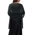 thumbnail image 5 of Fewfanhot Glitter Dot Chiffon Shawl Wrap, Long Sleeve Sheer Cardigan Cover Up for Women Evening Wedding Party Dress, 5 of 5
