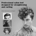 thumbnail image 4 of Hair Curling Wands, Professional Curling 2 in 1 Flat Iron for Short Hair Iron Roller Non-Slip Design LED Ceramic Beard Straightener Styling Tool, 4 of 8