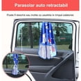 thumbnail image 3 of Parasol para coche con ventosas, para niños, con espacio para guardar juguetes y accesorios, modelo frutas y verduras, 70x50 cm, 3 of 6