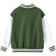 thumbnail image 2 of Chaqueta varsity de Hulk de Marvel para niño con botones a presión, 2 of 6
