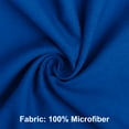thumbnail image 2 of Super Soft 1800 Count Microfiber Flat Sheet, Durable and Anti-fading Bed Top Sheet with Hem, Queen, 102 x 90 Inches, Royal Blue, 2 of 5