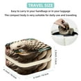 thumbnail image 5 of Pangolin Travel Portable Square Jewelry Box Organizer for Girls and Women with Ring Earring Necklace Bracelet Storage Display Case Holder, 5 of 6