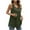 Army Green, variant on Women Sleeveless Tops for Work, Blouses for Women Casual Summer Drop Shoulder Longline White Summer Tops for Women Sexy Plus Size Golf Shirts for Women Dry Fit my orders