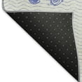 thumbnail image 3 of Addison Rugs Mayfield Washable Coastal Seahorses Blue Rectangle Rug, 10' x 14', 3 of 6