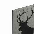 thumbnail image 2 of Luxe Metal Art 'Elk' by Nicklas Gustafsson, Metal Wall Art, 16"x24", 2 of 9