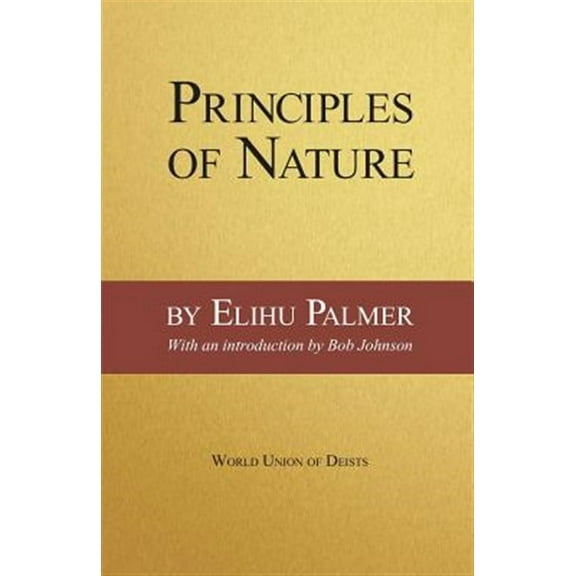 Principles of Nature (Paperback) by Elihu Palmer