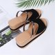 thumbnail image 5 of Sandalias de tacón de cuña Sandalias de color sólido con boca de pez de fondo grueso para mujer Wmkox8yii  ytu1137, 5 of 9
