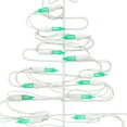 thumbnail image 7 of Northlight LED Lighted Christmas Tree Window Silhouette Decoration - 12.5" - Green Lights, 7 of 7