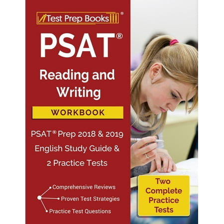 PSAT Reading and Writing Workbook: PSAT Prep 2018 & 2019 English Study Guide & 2 Practice Tests
