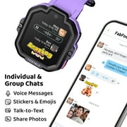 TickTalk 5 Kids Smartwatch with GPS, Calls & Texts, Parental Controls, SOS & 911, Free Music – T-Mobile Network (Activated via TickTalk)