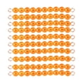 thumbnail image 3 of 10 piezas de cadenas de cuentas Montessori, juguete de conteo Montessori, materiales matemáticos para niños Naranja, 3 of 9