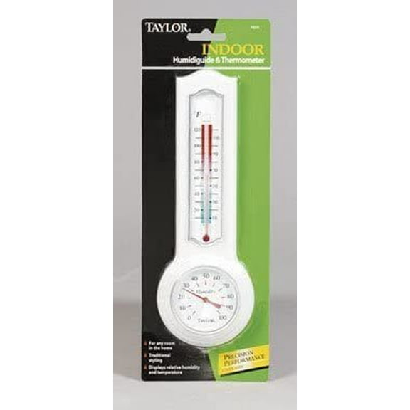 Vertical Indoor Humidiguide Thermometer4