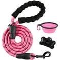 thumbnail image 1 of Correa para perros BARKBAY Heavy Duty para perros grandes de 1,5 m, color rosa, 1 of 9