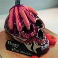 thumbnail image 5 of Kiplyki Silicone 3D Halloween Skull Candle Making Mold Aromatherapy Soap Wax Resin Mould, 5 of 9