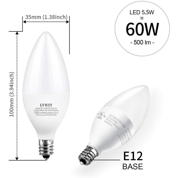 B11 led 2024 bulb 60w