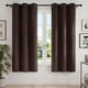 thumbnail image 1 of Blackout Cortinas para Recámara, Cortina Blackout Térmica Aislada 2 Paneles 42x72 Pulgadas, Cortinas Negras con Ojales, Reducción de Ruido, Ahorro de Energía y Cortinas sin Arrugas para Sala de Estar, 1 of 7