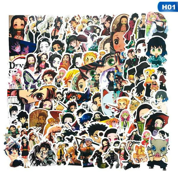Akoada 100pcs Anime Demon Slayer Kimetsu No Yaiba Sticker Waterproof Pvc Skateboard Luggage Motorcycle Guitar Kid Boy Sticker Walmart Com Walmart Com Akoada 100pcs Anime Demon Slayer Kimetsu No Yaiba Sticker Waterproof Pvc Skateboard Luggage Motorcycle Guitar Kid Boy Sticker Walmart Com Walmart Com