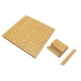 thumbnail image 2 of Tablero de bloqueo de ganchillo con 6 pines Diámetro del agujero de 3mm Tetragonum Bloqueo de ganchillo de madera para madres principiantes L, 2 of 8