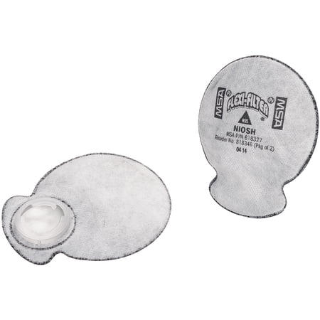 Filter, Flexi-Filters, White, Bayonet, MSA Advantage(TM) 818346