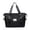 Black, variant on Large Travel Duffel Bag – Lightweight Weekender Overnight Carry-On, Water-Resistant Gym Sports Bag with Shoe Compartment & Shoulder Strap, Unisex Flight Approved Luggage