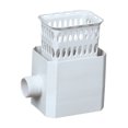 thumbnail image 1 of Colador de agua de lluvia Amerimax Catch-a-Raindrop de plástico blanco, 1 of 2