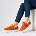 thumbnail image 6 of Ecetana Womens Fuzzy Slippers Warm Memory Foam Comfy House Slippers Anti-Slip Indoor Outdoor Gifts for Women, 6 of 7