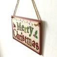 thumbnail image 4 of Merry Christmas Wall Door Hanging Plaque Sign Decoration  Party Accessory, 4 of 7
