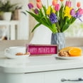 thumbnail image 5 of flangairy Happy Mothers Day Sign, Wooden Mom Decorative Signage Plaque Decor, mother's day gifts from Son Daughter, Indoor Table Top Wall Shelf Office Desk Mantle Rustic Farmhouse Decorations for Hom, 5 of 8