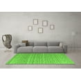thumbnail image 3 of Ahgly Company Indoor Square Abstract Green Modern Area Rugs, 7' Square, 3 of 4