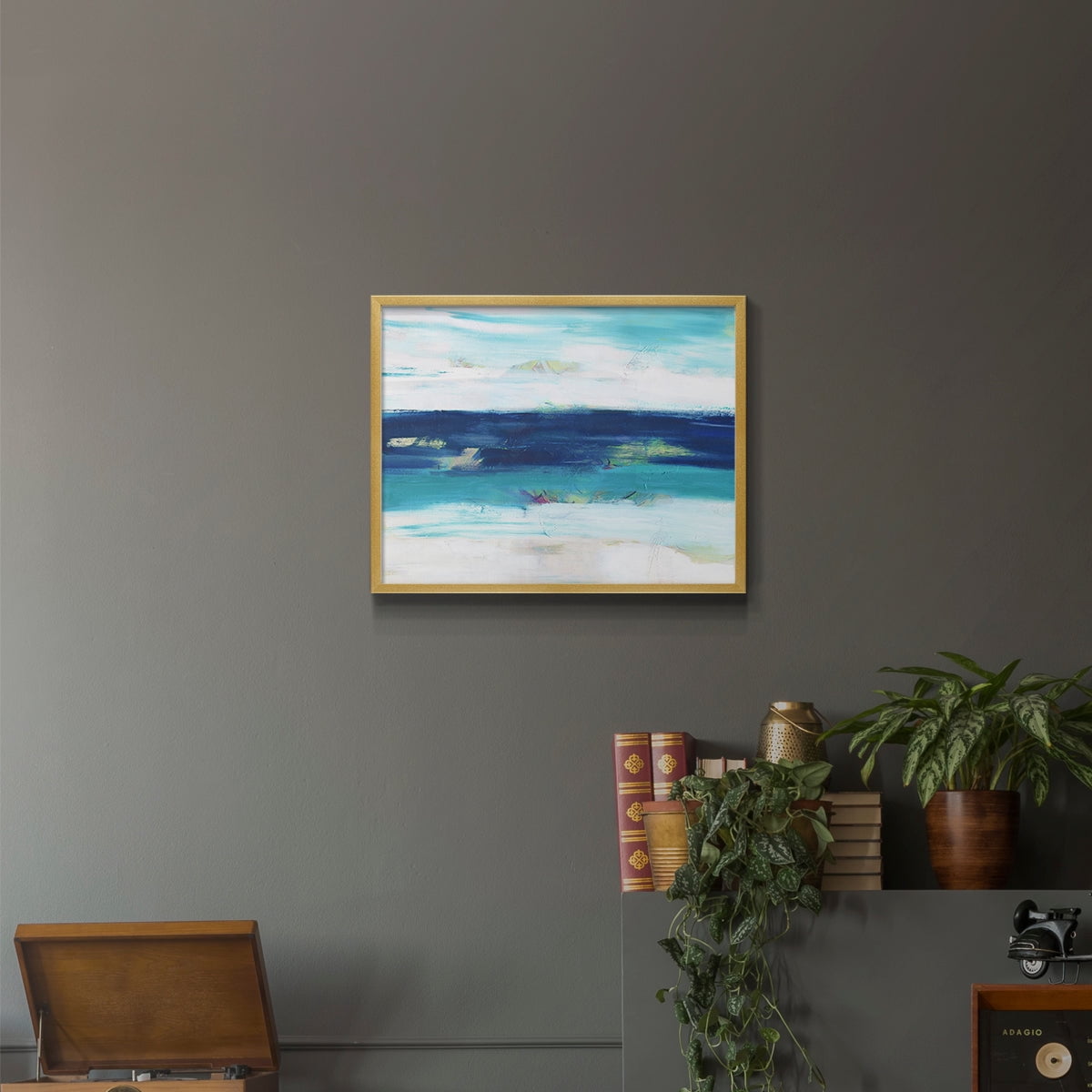 Above Us Only Sky by Judith Shapiro - Restickable Framed Giclée Print
