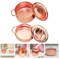thumbnail image 3 of 2Pcs Educational Mini Cookers Ornaments Simulation Pots Decorative Miniature Pots, 3 of 8