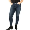 Silver Jeans Co. Women's Plus Size Avery High Rise Skinny Jeans