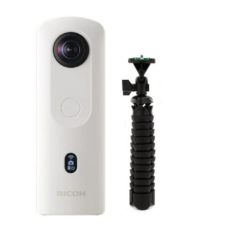 UPC: 0040962839393 | Ricoh Theta SC2 360-Deg 4K Spherical VR Camera (White) with Tripod