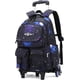 thumbnail image 3 of Mochilas con ruedas Mochila con ruedas para niños escolares Mochila con ruedas Space-Galaxy Roller Bookbag, 3 of 5