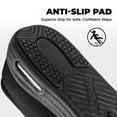 thumbnail image 6 of Wide Width Walking Shoes for Women Adjustable Hook and Loop Strap Slip On Breathable Low Seam Cushioned Non Slip Roomy Toe, 6 of 7