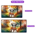 thumbnail image 5 of Hello Fall Havanese Football Welcome Autumn with Leaves Pumpkins Desk Mat Full Keyboard Mouse Pad Havanese Dog Lover Gifts Idea Large Mousepad - 00012, 5 of 5